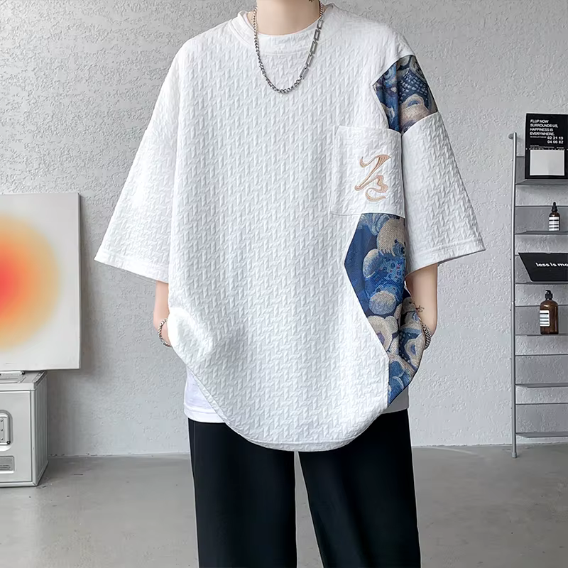 T-shirt manches mi-longues homme