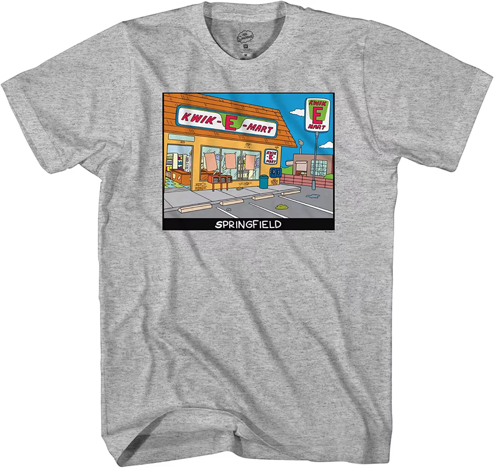 T-shirt Krusty Burgers Restaurant Sign, T-shirt