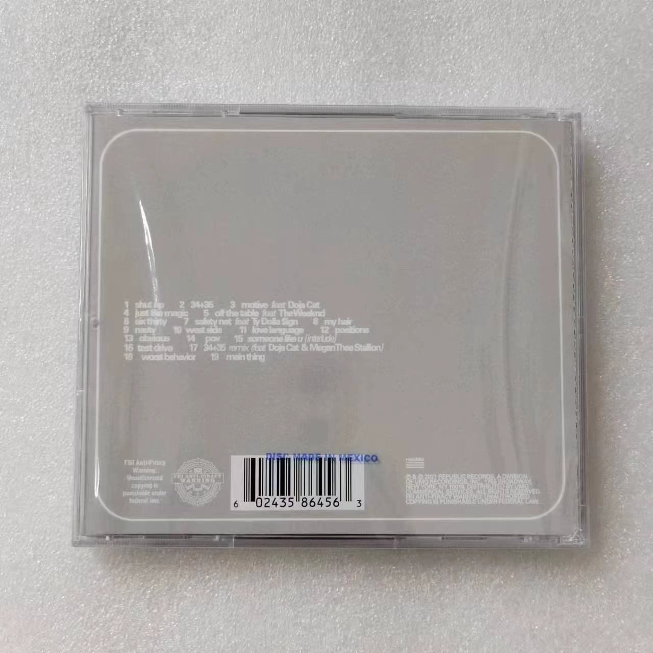 Retro Ariana Ariana Grande AG Music CD Positions Album Music Record