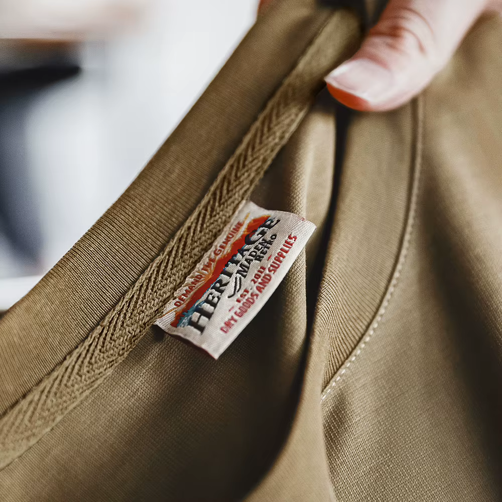 Maden-T-shirt imprimé à manches courtes pour homme