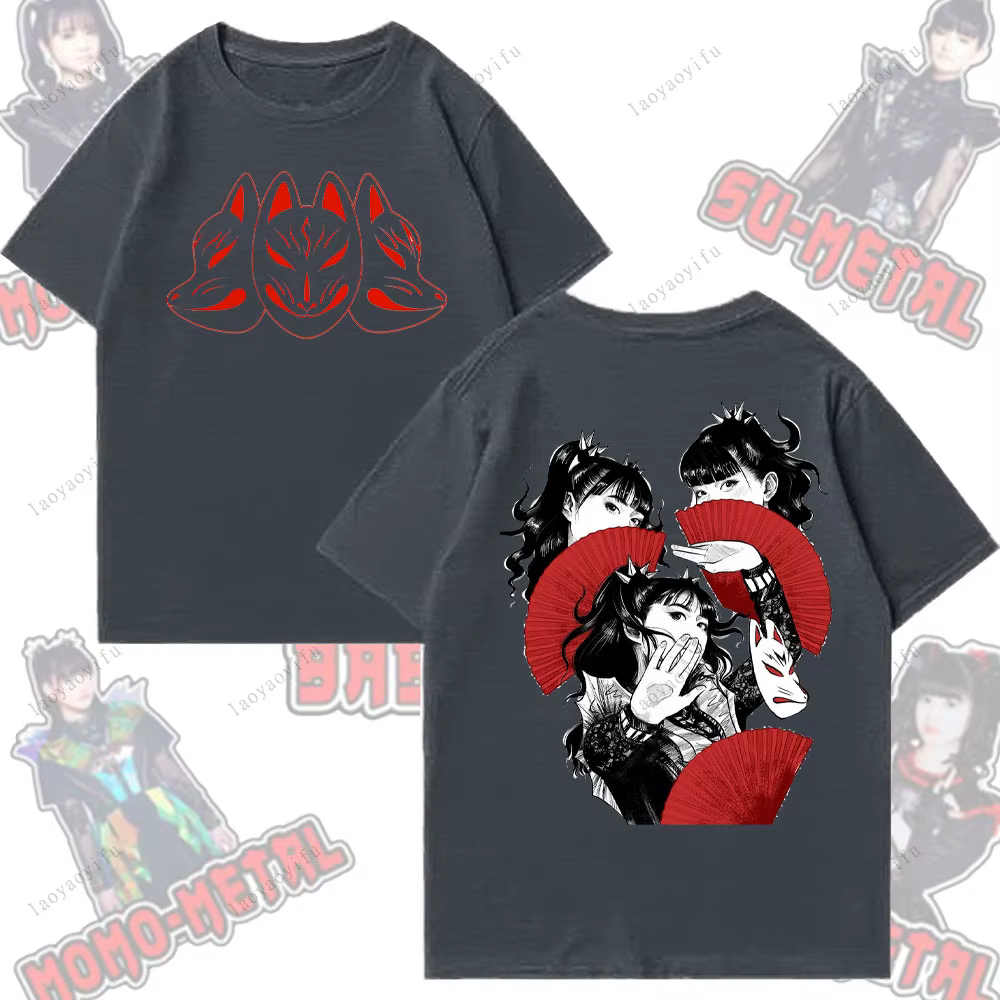 Babymetal groupe japonais T-shirt hommes Hip-hop