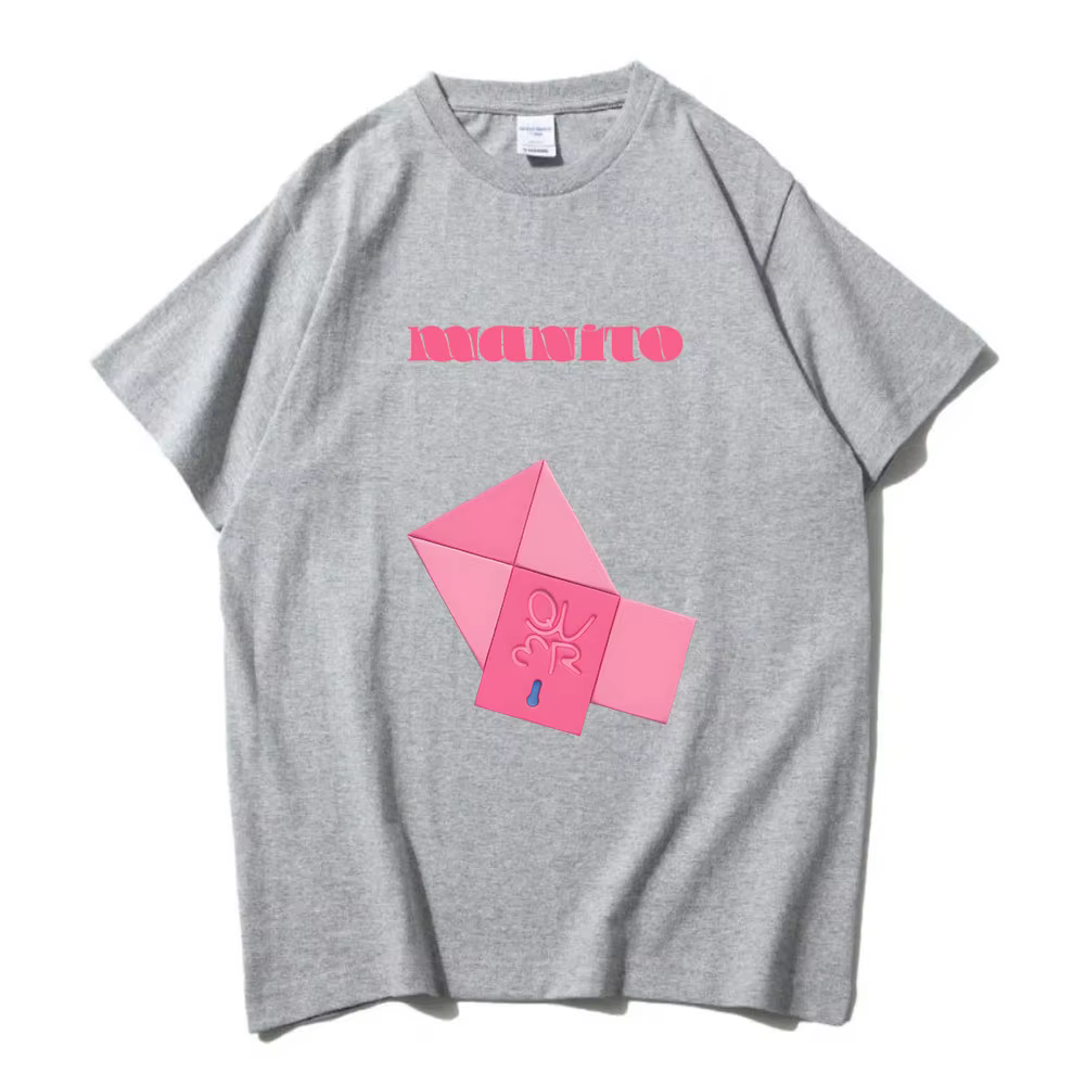 Qpacks-T-shirt à manches courtes en coton