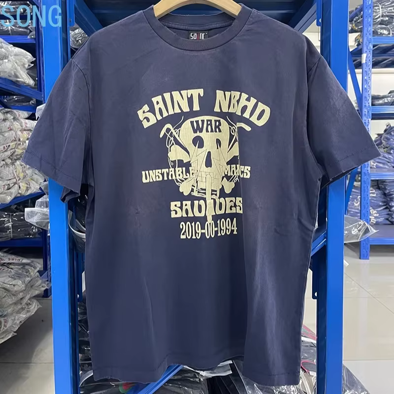 Saint 2025 Nouveaux T-shirts à manches courtes pour hommes et femmes