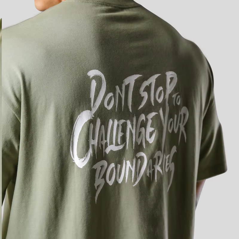 T-shirt en coton à manches courtes pour hommes