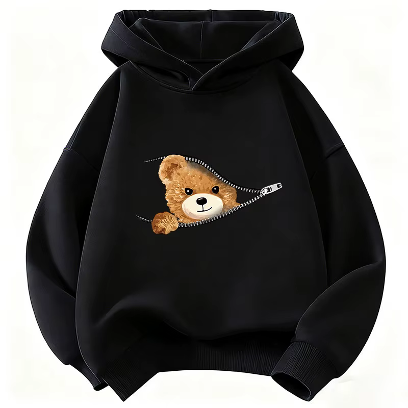 Sweat-shirt à capuche amusant pour enfants