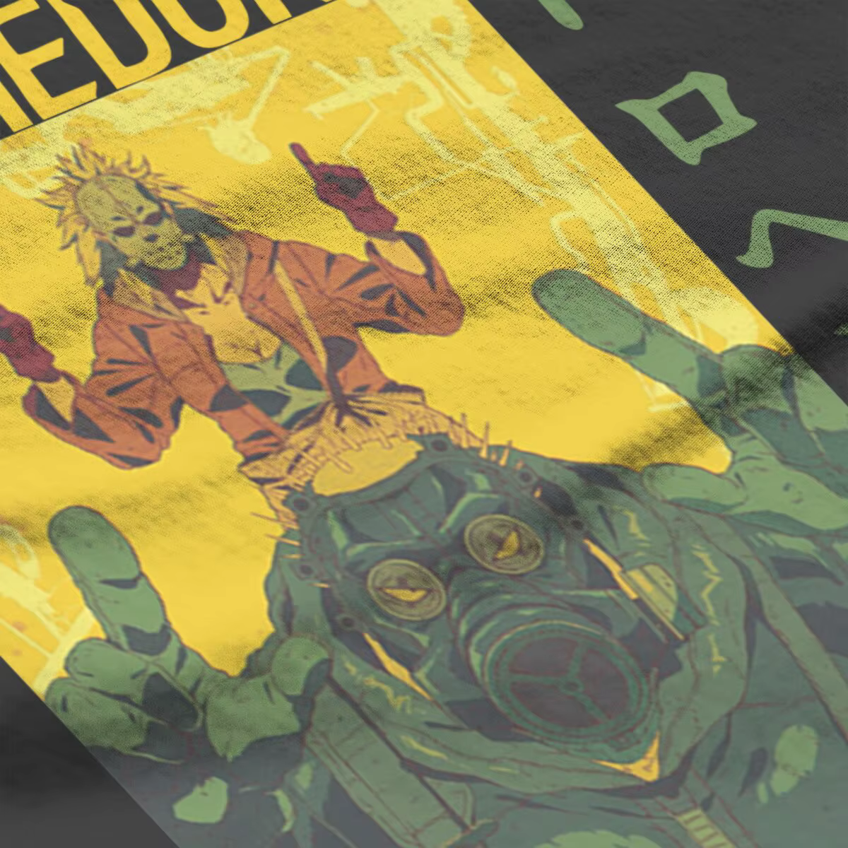 T-shirt imprimé anime Dorohedoro