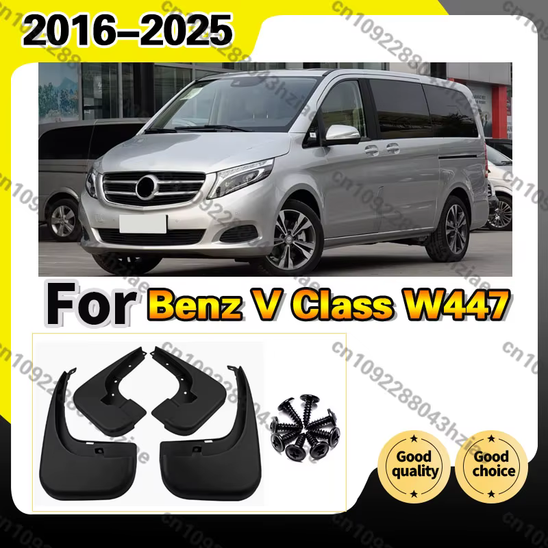 Pour Mercedes Benz Classe V W447 2016 2017 2018 2019 2020 2021 2022 2023-2025 Garde-boue et Bavettes Anti-éclaboussures