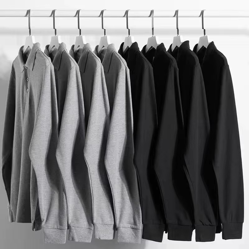 Polo à manches longues pour hommes