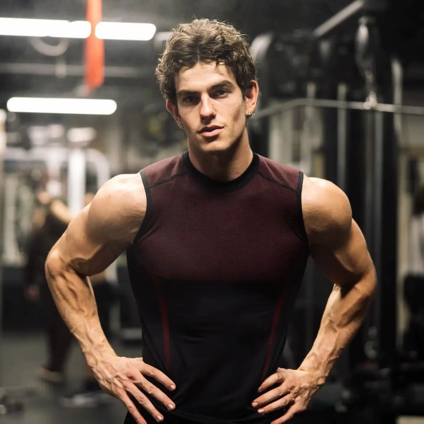 Débardeur Homme Sans Manches Été Séchage Rapide Respirant Haute Élasticité Sans Coutures Fitness Course Entraînement Haut Moulant