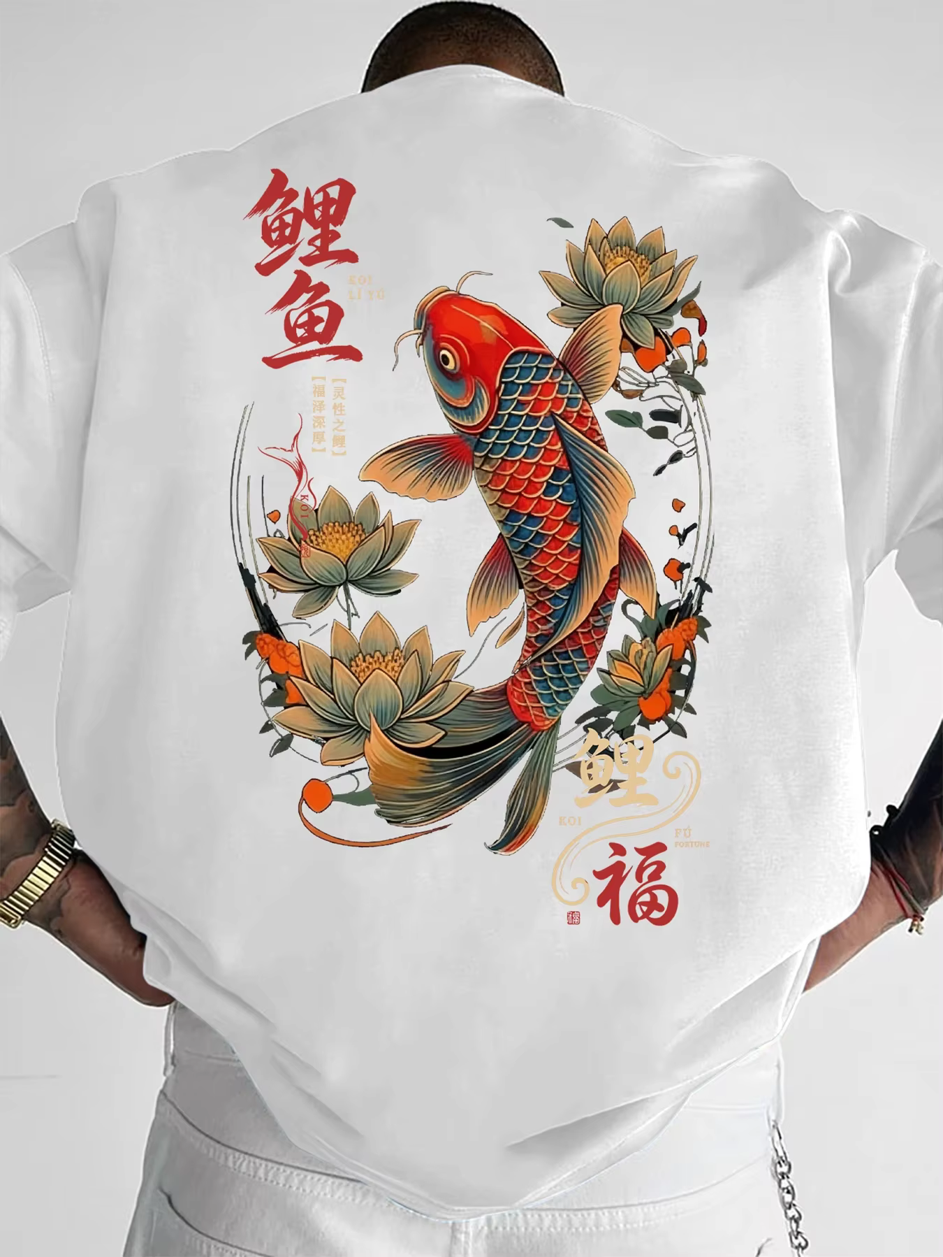 T-Shirt à manches courtes et col ras du cou pour hommes