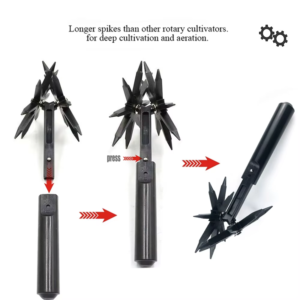 Lanceur rotatif de jardin