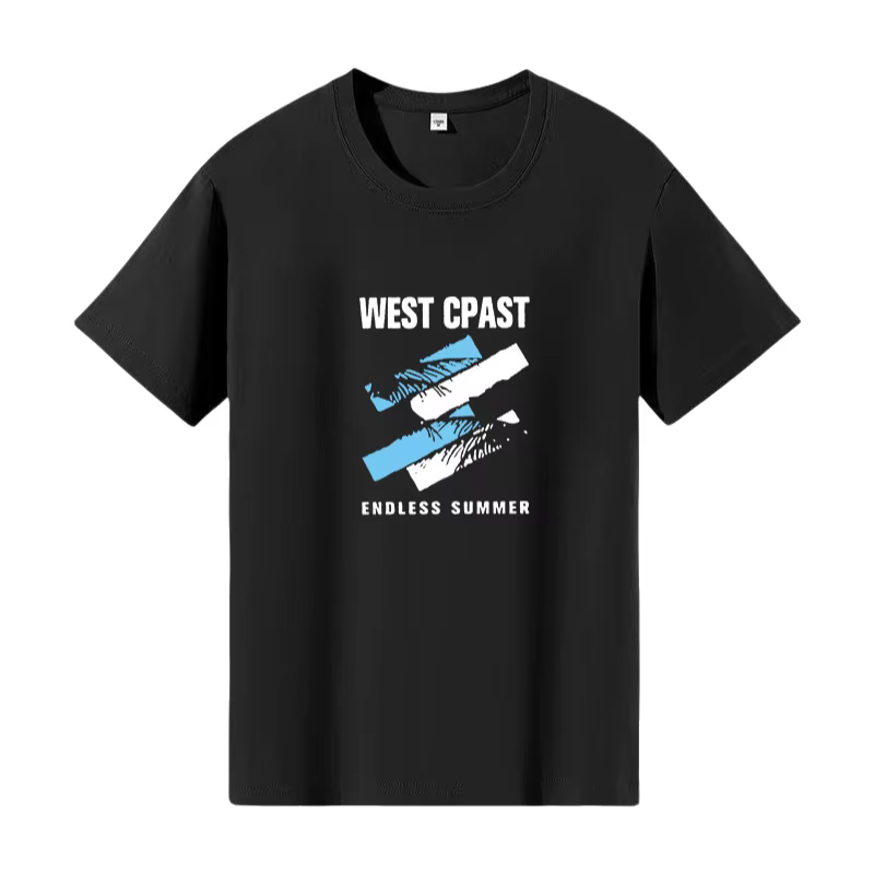 T-shirt homme en soie glacée à manches courtes