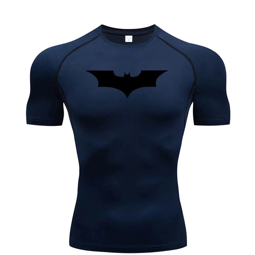 T-shirt de compression homme à séchage rapide pour la course
