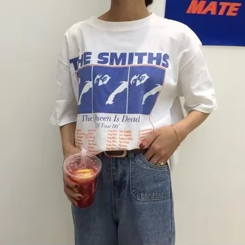 100% coton The Smiths T-Shirts hauts