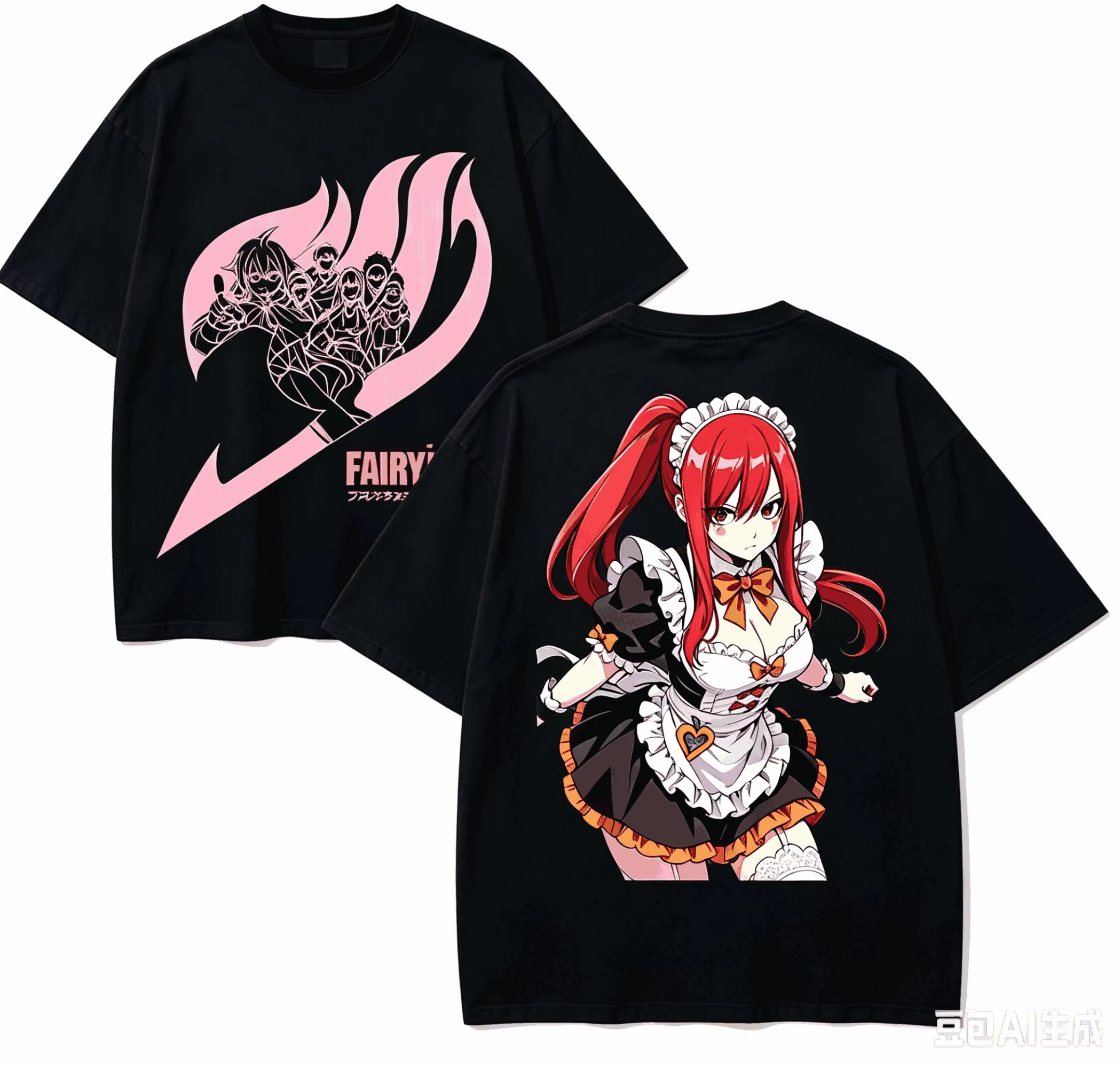 T-shirt pour amoureux de l'anime Fairy Tail