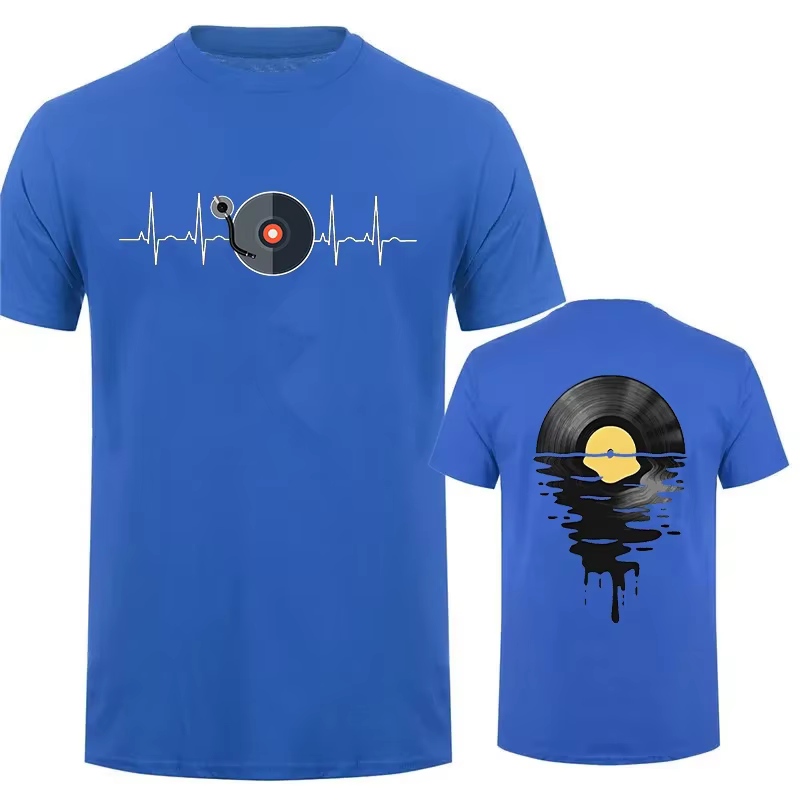 Amoureux de la musique t-shirts pour hommes femmes DJ