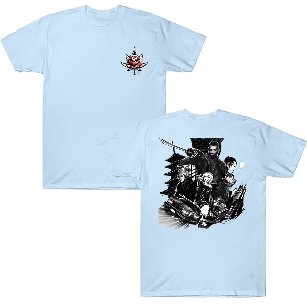 Eladio Carrión Rose Album t-shirt hommes femmes mode Hip Hop rue T-shirts décontracté ample surdimensionné hauts coton
