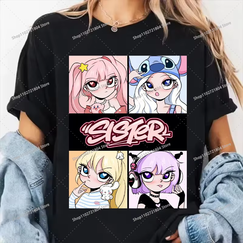 T-shirts Kpop Blackpink de style coréen pour hommes et femmes