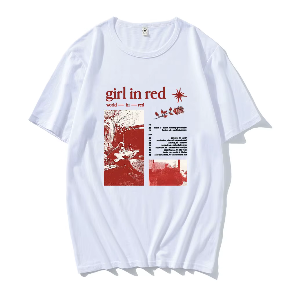 T-shirt à col rond pour femme