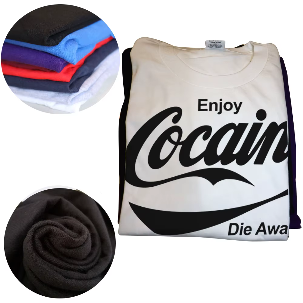 T-shirt à Manches Courtes en Coton