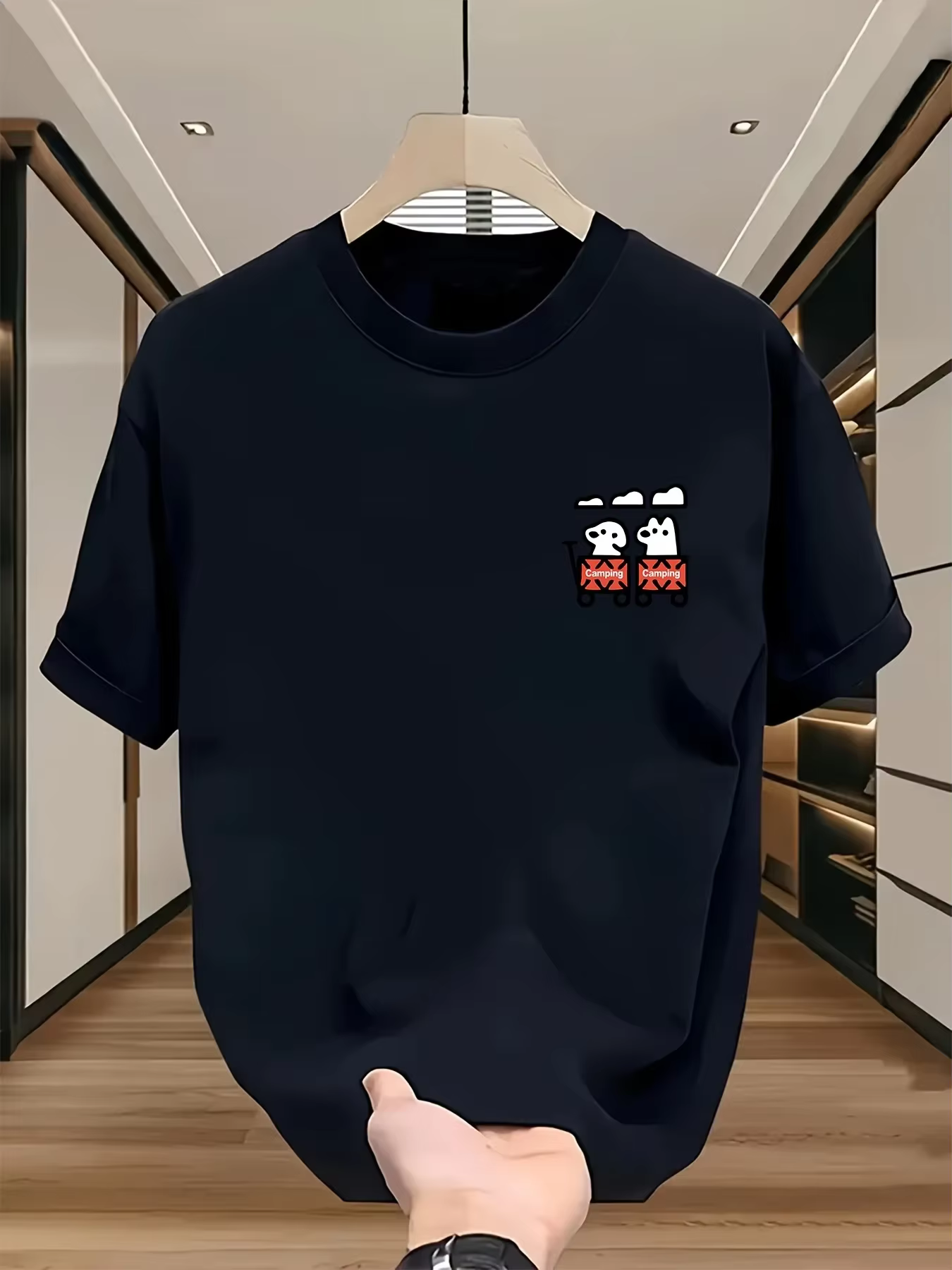 T-shirt pour homme Camping Adventure