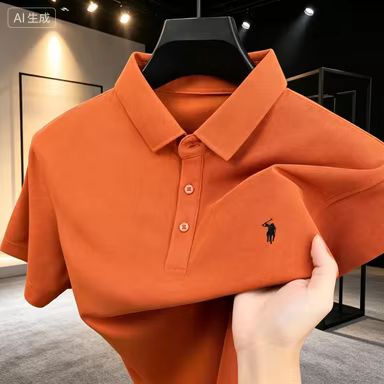 Polo classique pour homme – Mélange de coton respirant