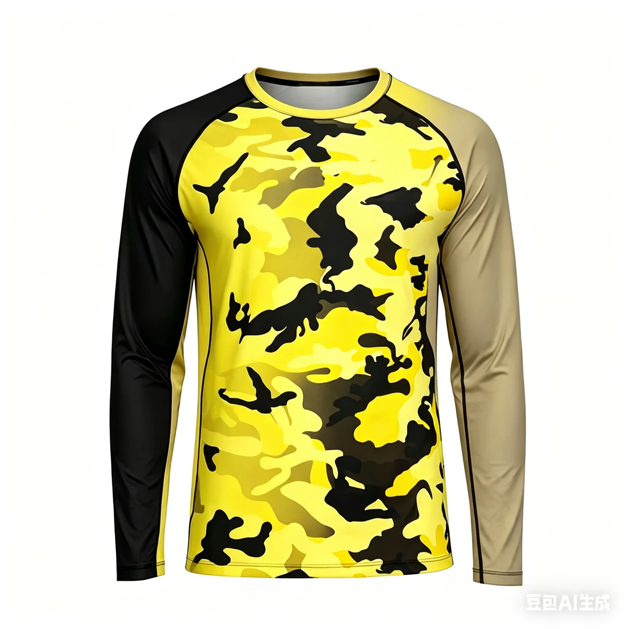 T-shirt de pêche à manches longues