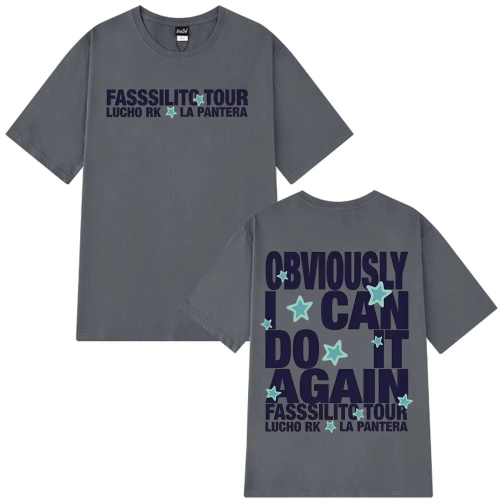 T-shirts imprimés Lucho Rk La Pantera Fassilito Tour 2026 pour hommes et femmes