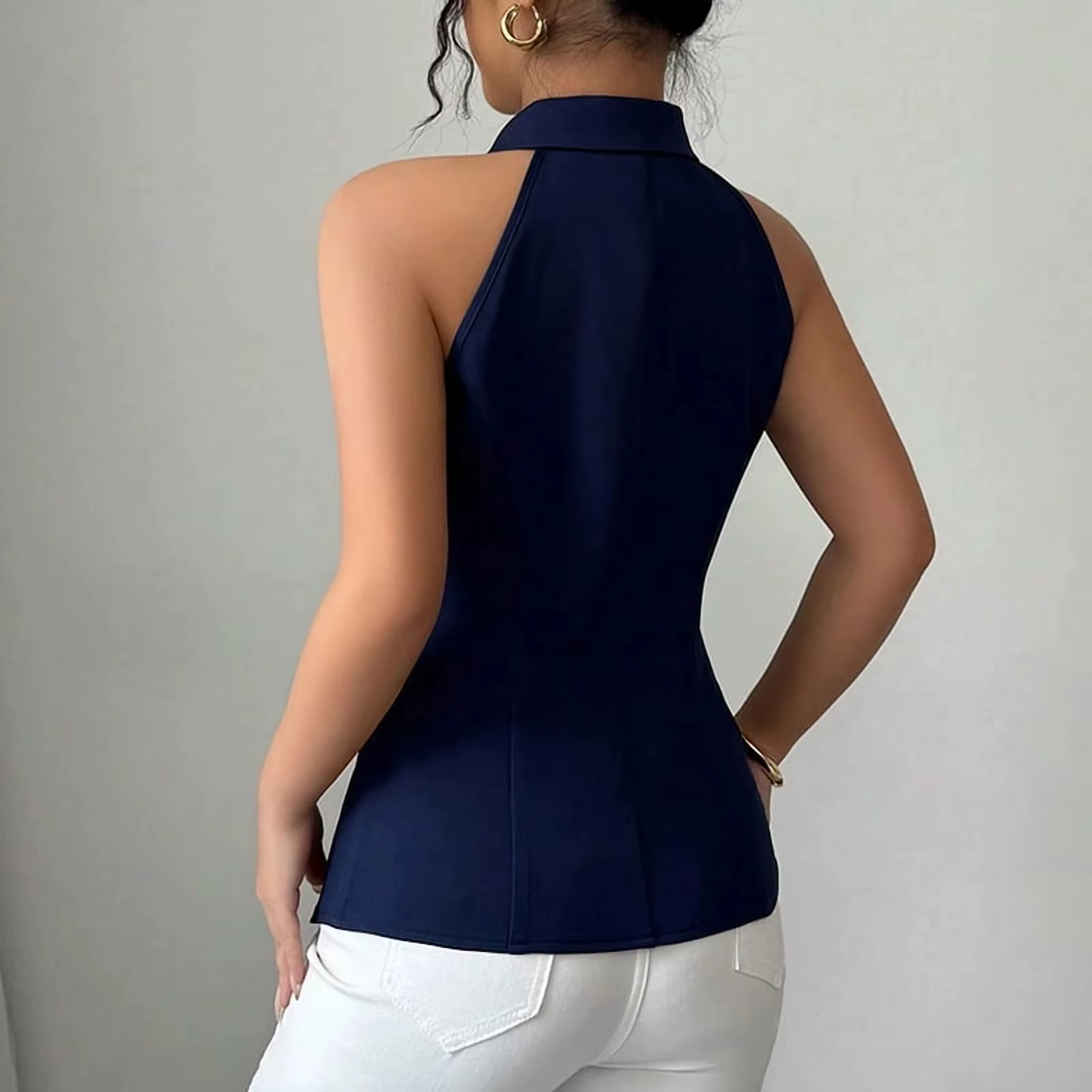 Gilet sans manches pour femme