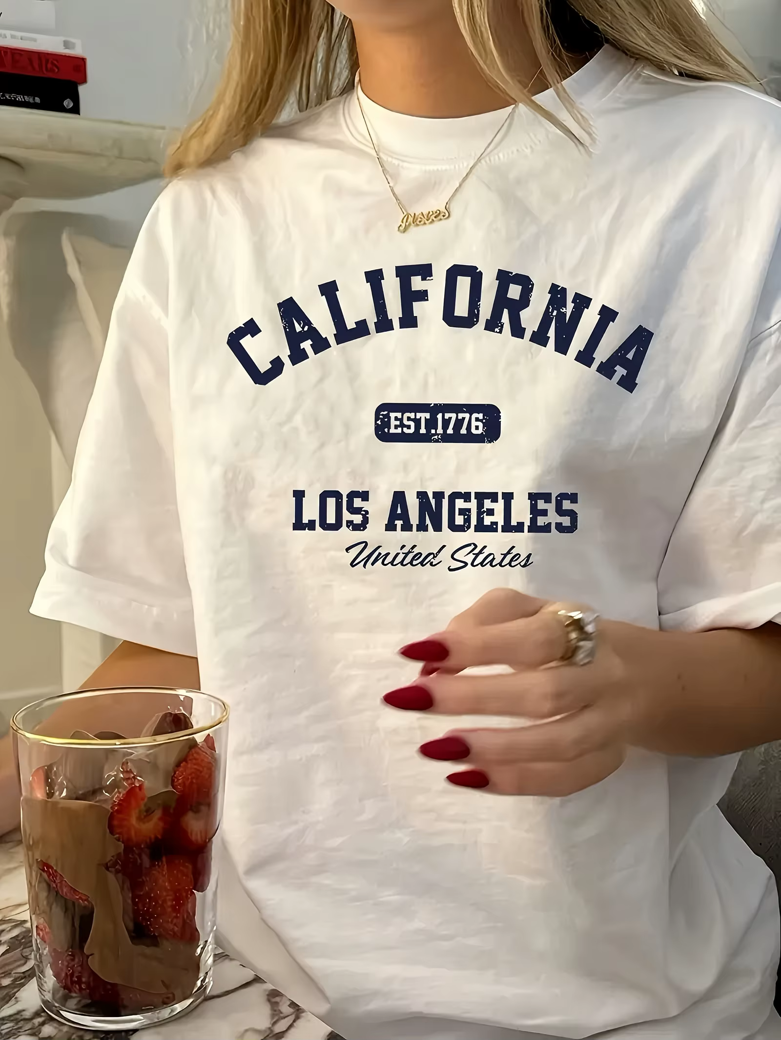 T-shirt Chili Chillin pour femme