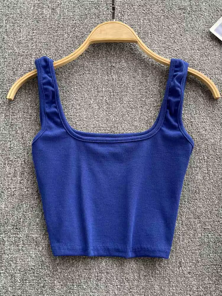 Haut court dos nu pour femme