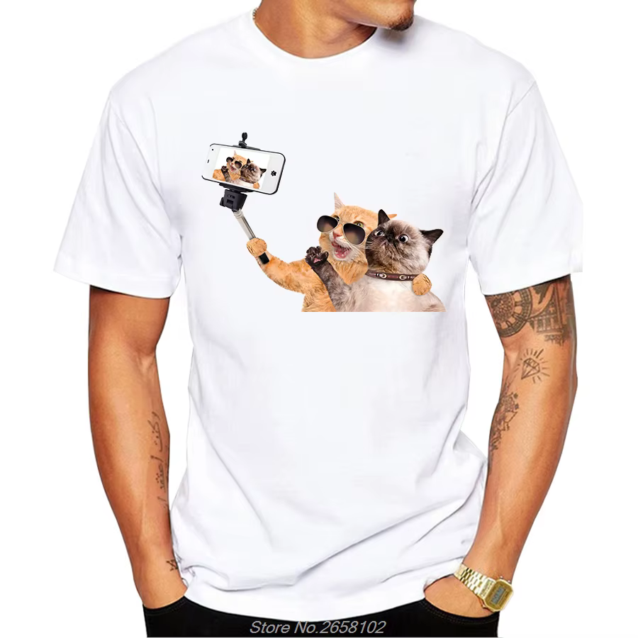 T-shirt manches courtes pour hommes