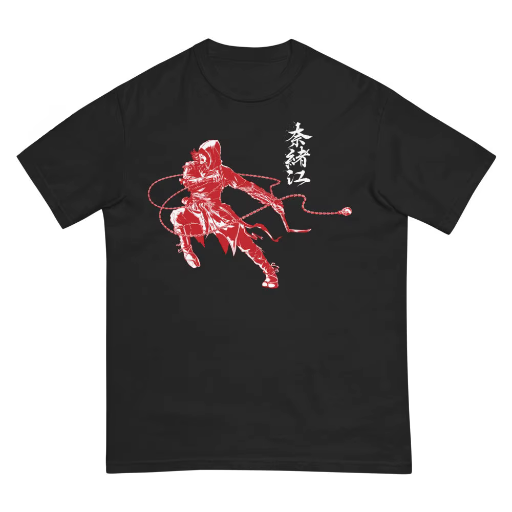 T-shirt décontracté en coton avec motif Assassin's Creed Linear White pour hommes et femmes