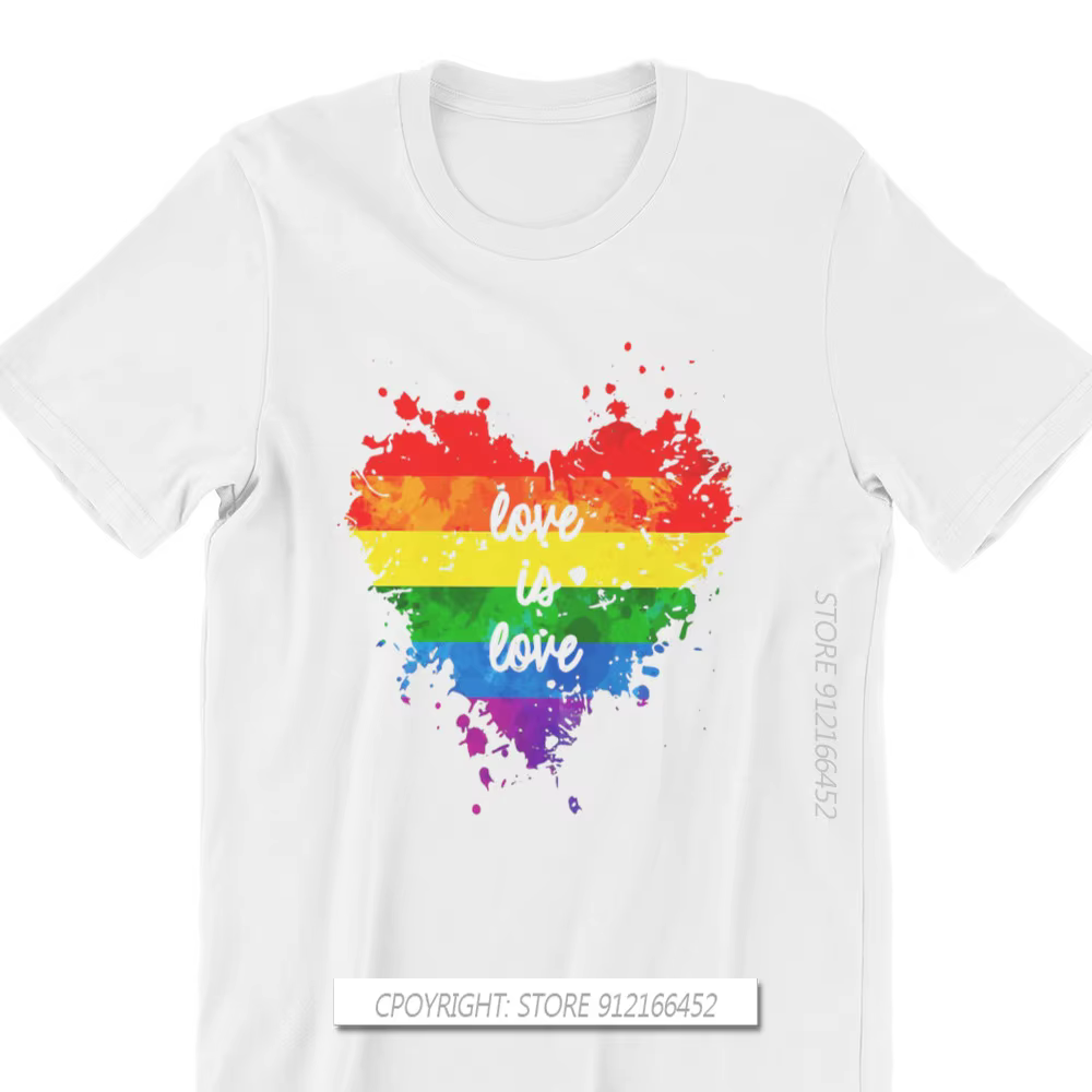 T-shirt hipster Love Is Love Coussins pour hommes