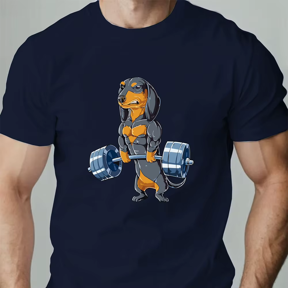 T-Shirt de sport 100% coton pour hommes