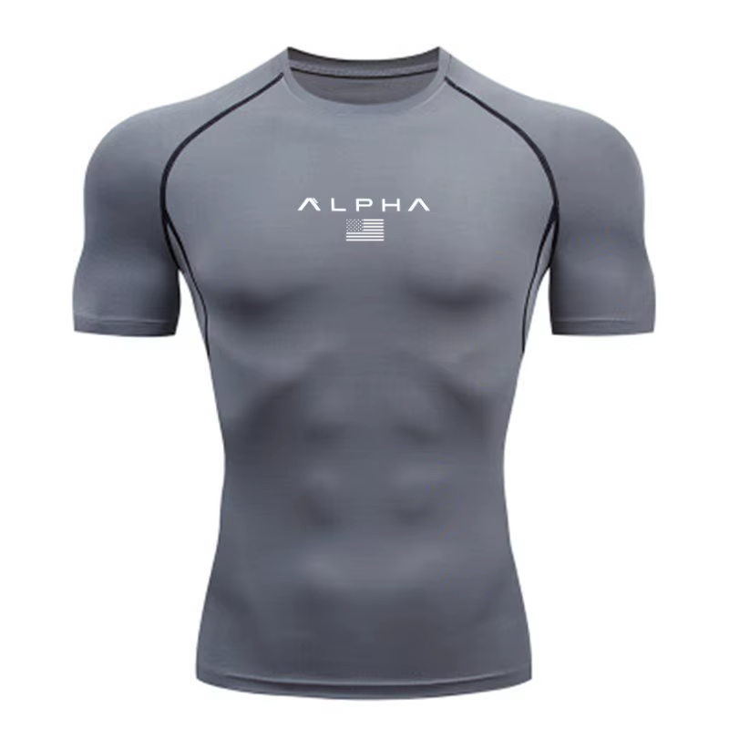 T-shirts compressés pour hommes
