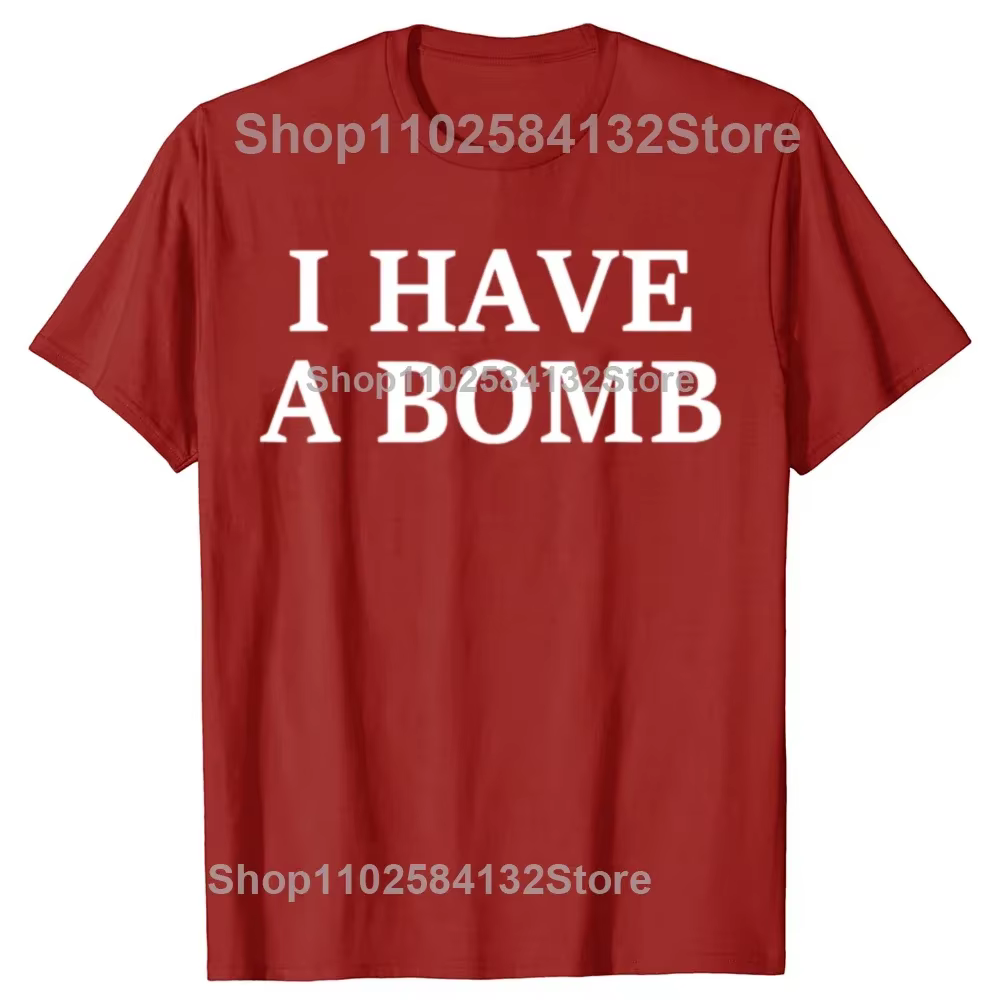 Drôle j'ai une bombe graphique T-shirts femmes mode t-shirt décontracté ample surdimensionné adulte blague