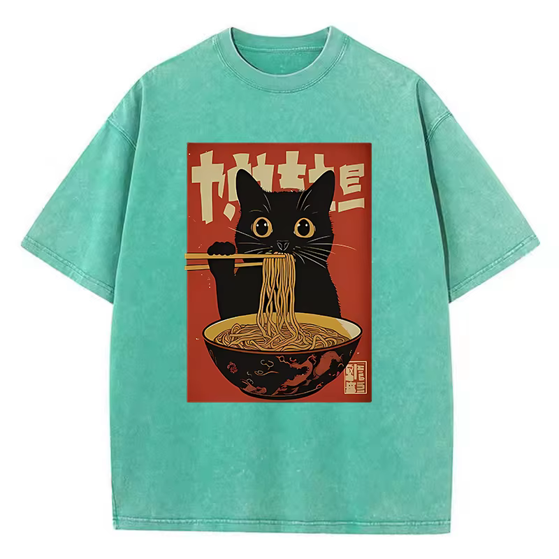 T-Shirt Vintage lavé 100% coton