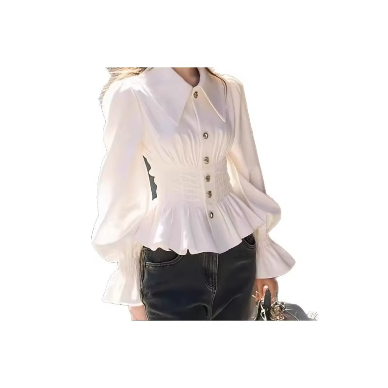 Chemise à manches longues pour femme