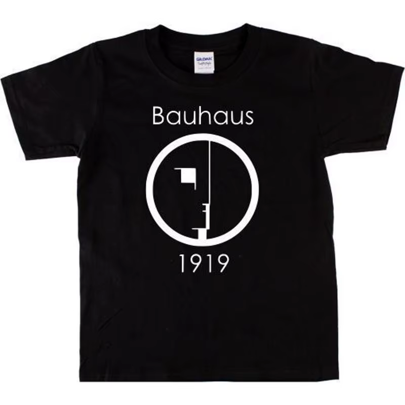 Bauhaus 1919 t-shirt différentes tailles couleurs