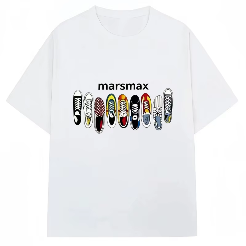 T-shirt tendance pour homme en coton 100% Mars Max Print