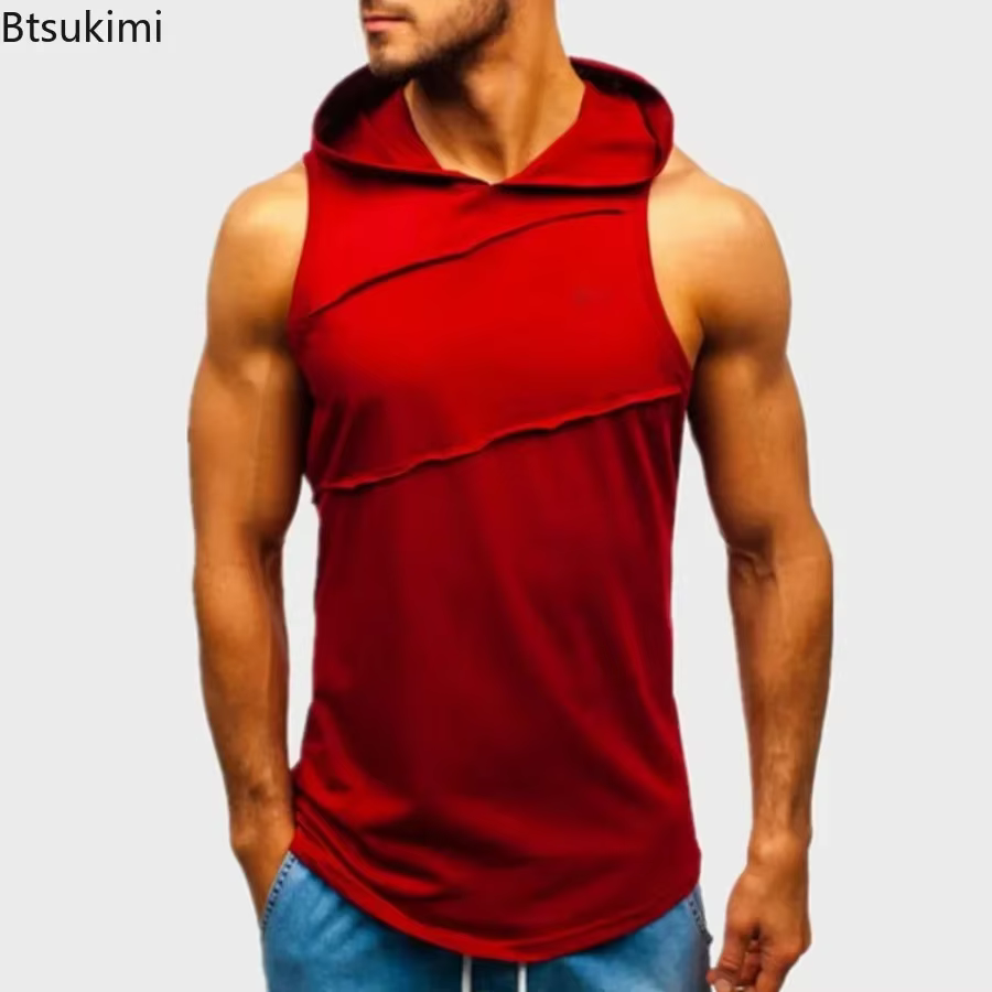 T-shirt de Sport à capuche pour hommes