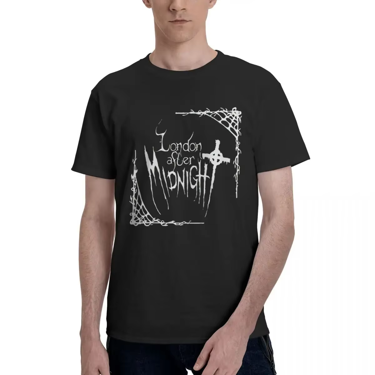 T-shirt London After Midnight en coton pour hommes