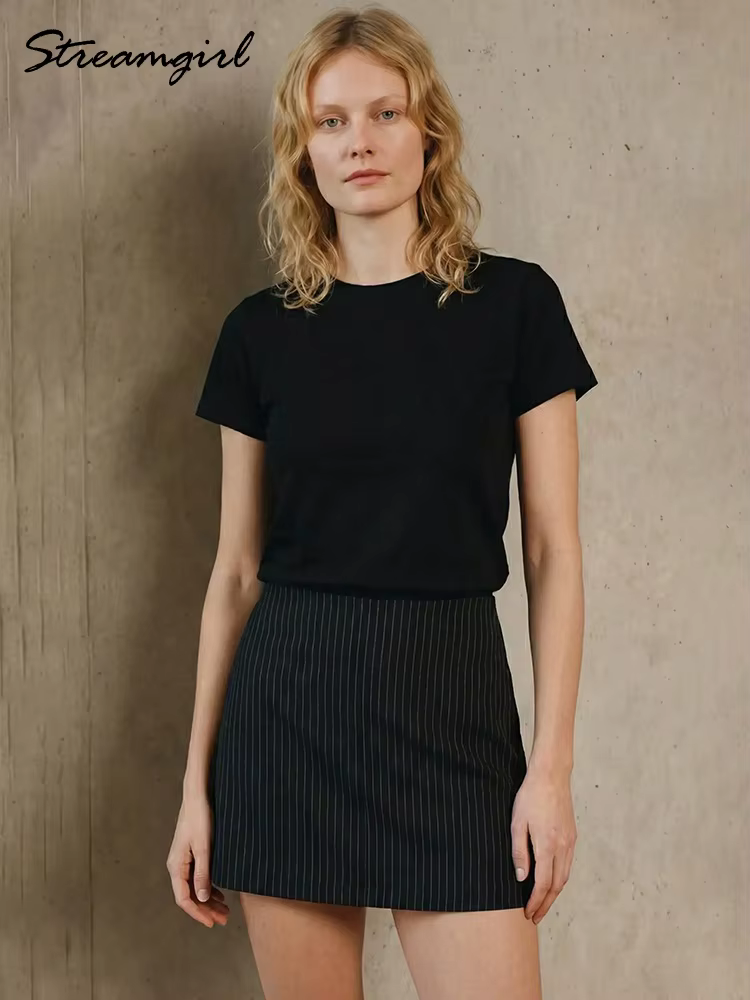 T-shirts basiques pour femmes