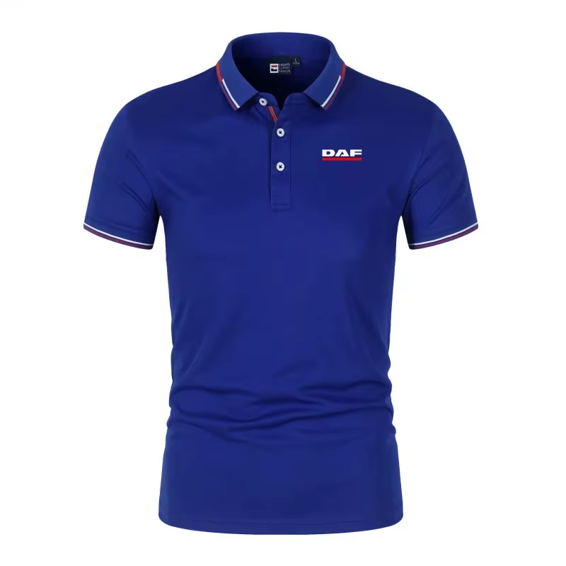 Polo décontracté à manches courtes pour homme