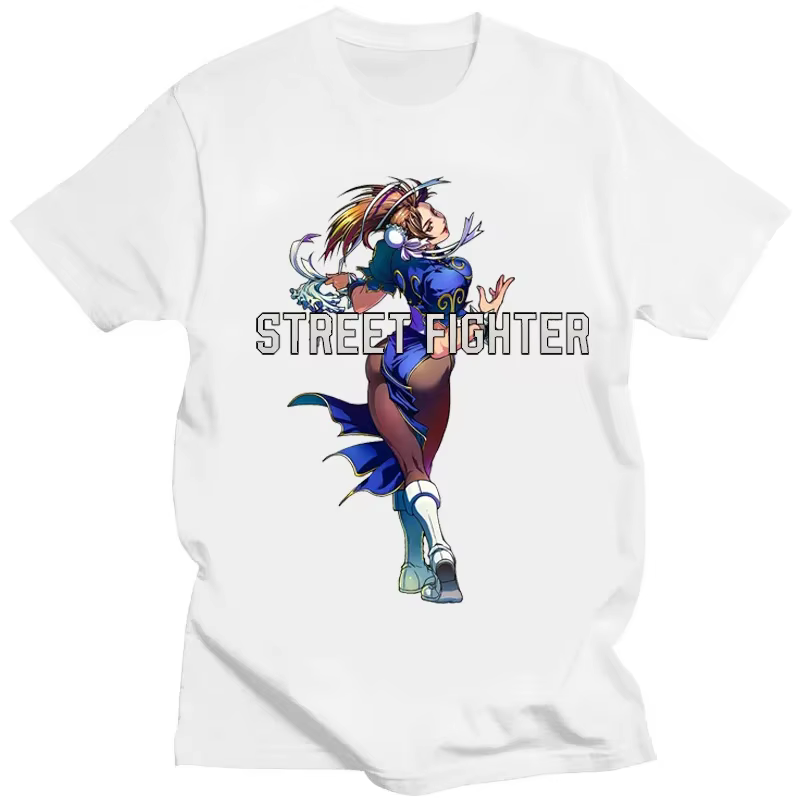 T-shirt de boxe Hadouken pour hommes et femmes, Streetwear classique, Street Fighter, 6 Cammy, White Game, Hot Clothing