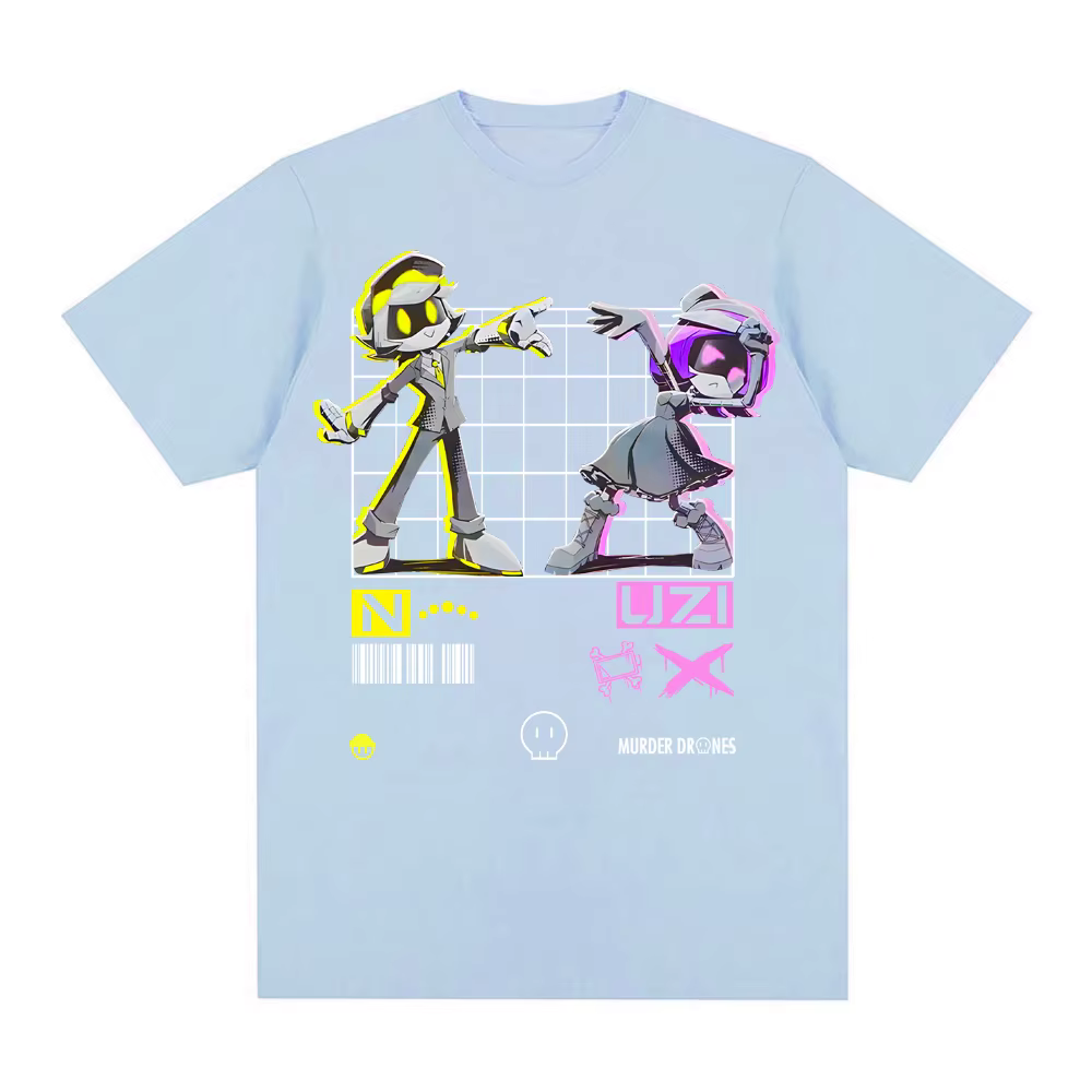 MURDER DRONES T-SHIRT 2026 nouveau identique au site officiel