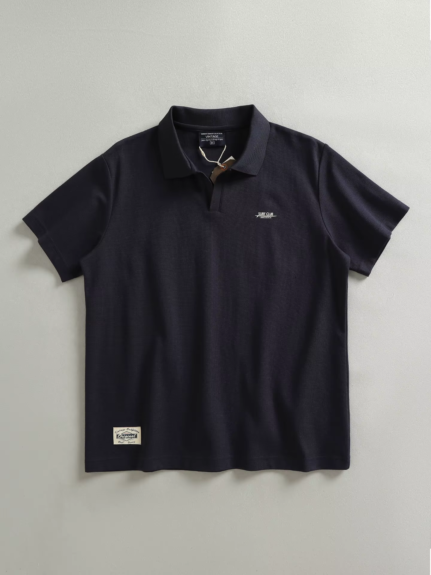 Polo imprimé double tricotage 320 g/m² de qualité supérieure pour homme – Classique