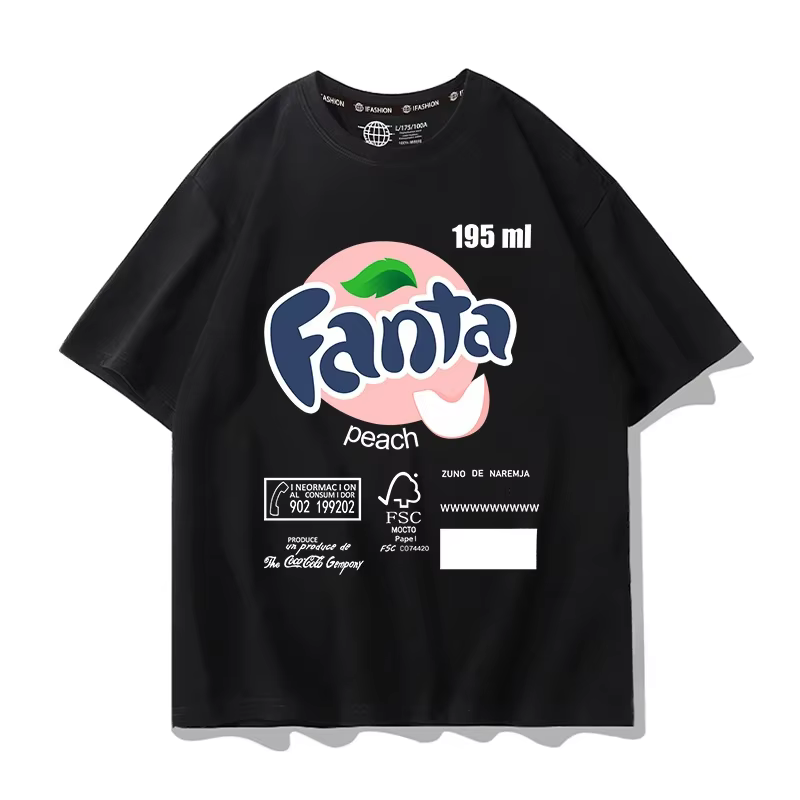 T-shirt à manches courtes Fanta Beverage pour hommes