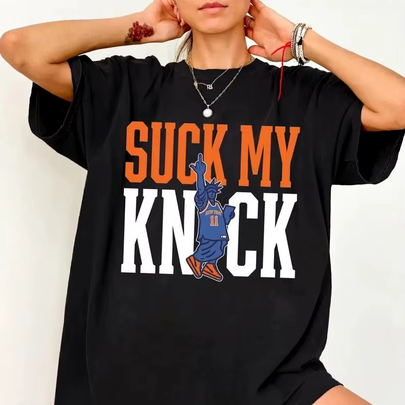 T-shirt unisexe Suck My Knick Creativity Jersey 2026 Nouveau 100% coton